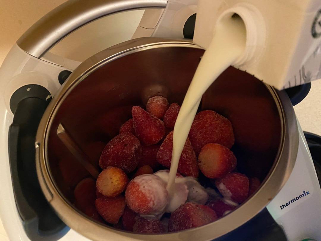 Thermomix eperkrémleves recept – 1. lépés
