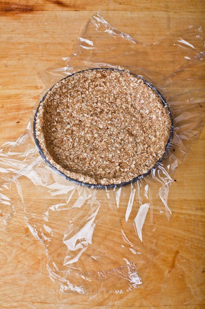 Joghurtos-fügés nyers pite recept – 5. lépés