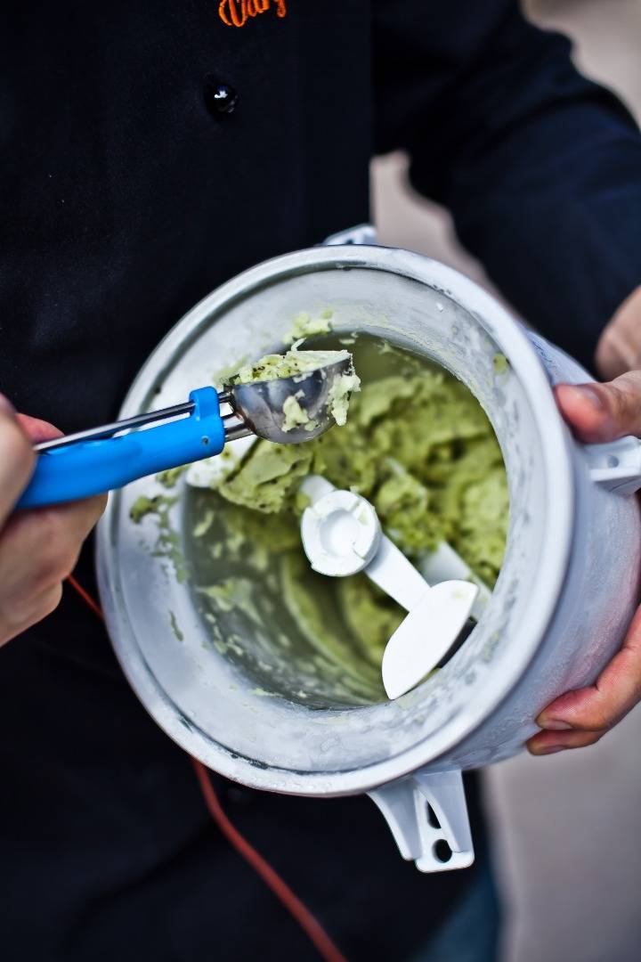 Kivi sorbet recept – 3. lépés