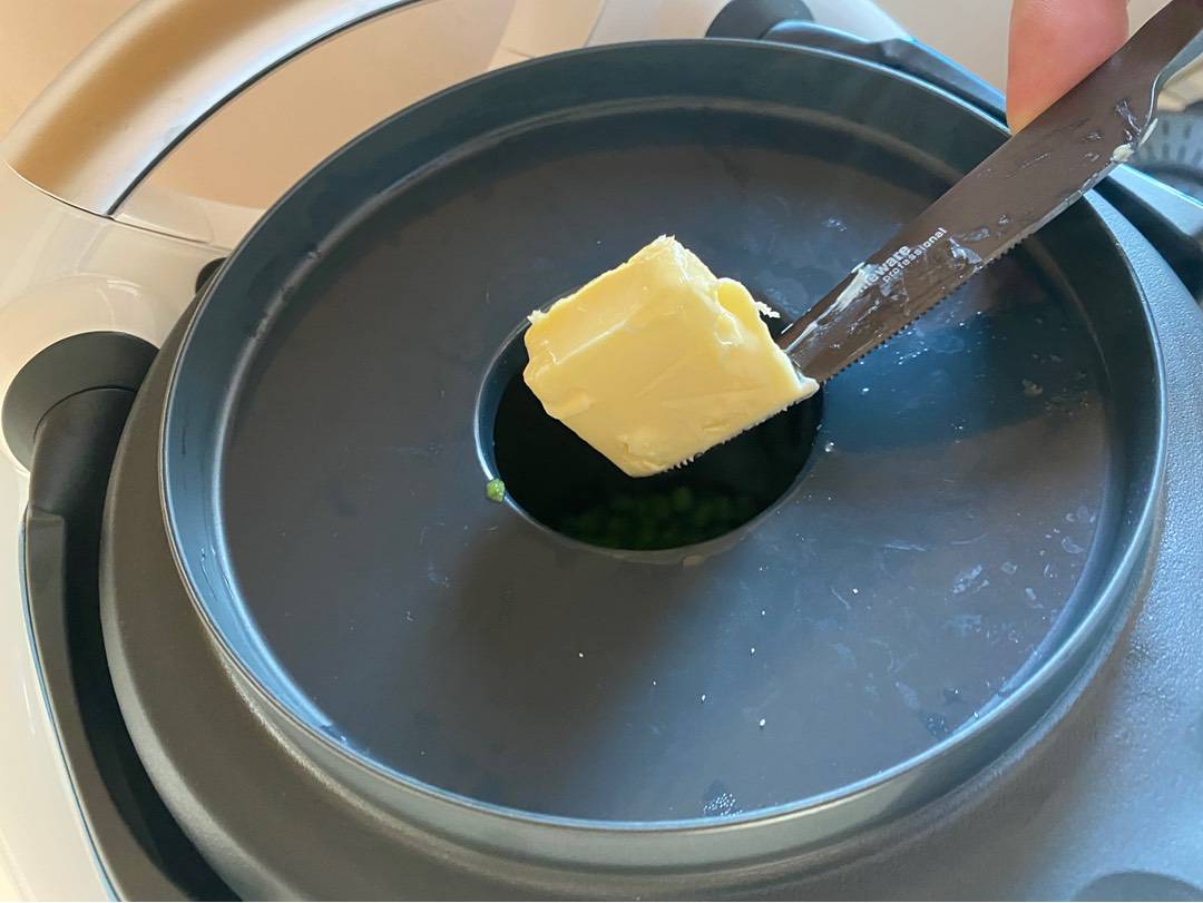Zöldborsófözelék Thermomixben recept – 4. lépés