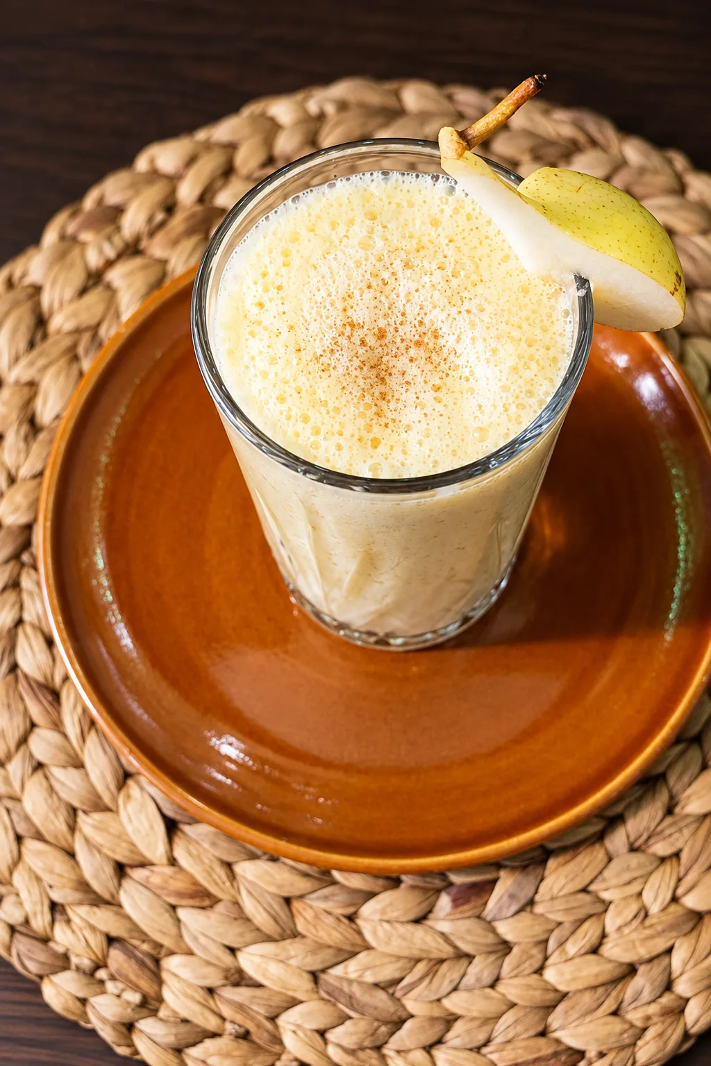 Mézes-gyömbéres körte–narancs smoothie – Mónika módra – főfotó