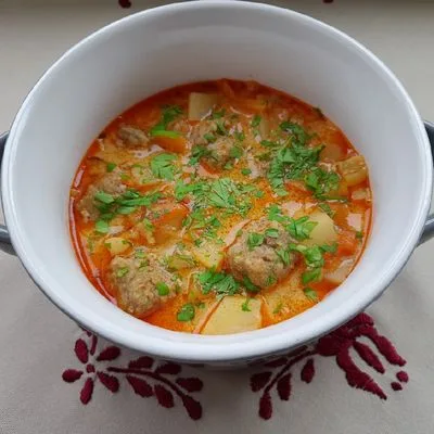 Csobáncy húsgombócleves 🇭🇺 👌 – 11. lépés