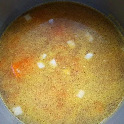 Sárgarépa krémleves medici módra Erős Pistás csipetkével 🇭🇺👌 – 2. lépés