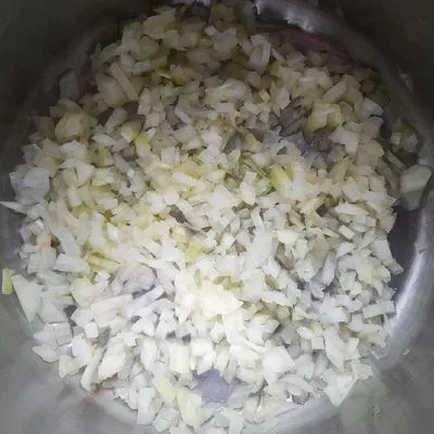 Sült sütőtökös rizsleves feta sajttal 🎃👌 – 2. lépés