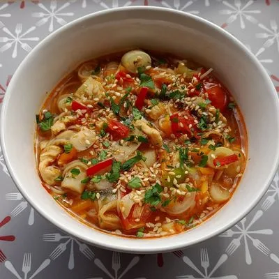 Koreai fűszeres húsleves 🇰🇷 👌 – 12. lépés