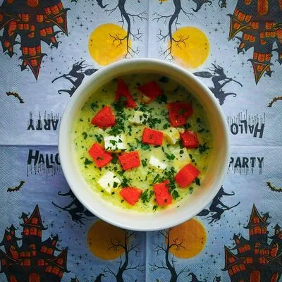 Sült sütőtökös rizsleves feta sajttal 🎃👌 – 7. lépés