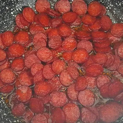 Fehérbab krémleves kolbász chipsel 👌 – 6. lépés