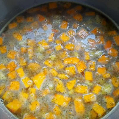 Marokkói sütőtökös zöldségleves 🎃👌 – 4. lépés