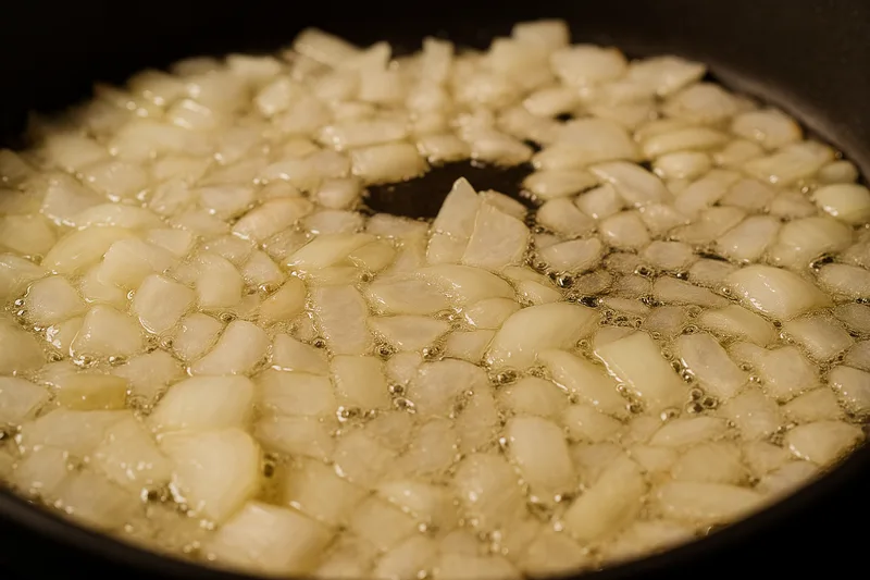 Sertés darált húsos ragu tagliatelle tésztával – 1. lépés
