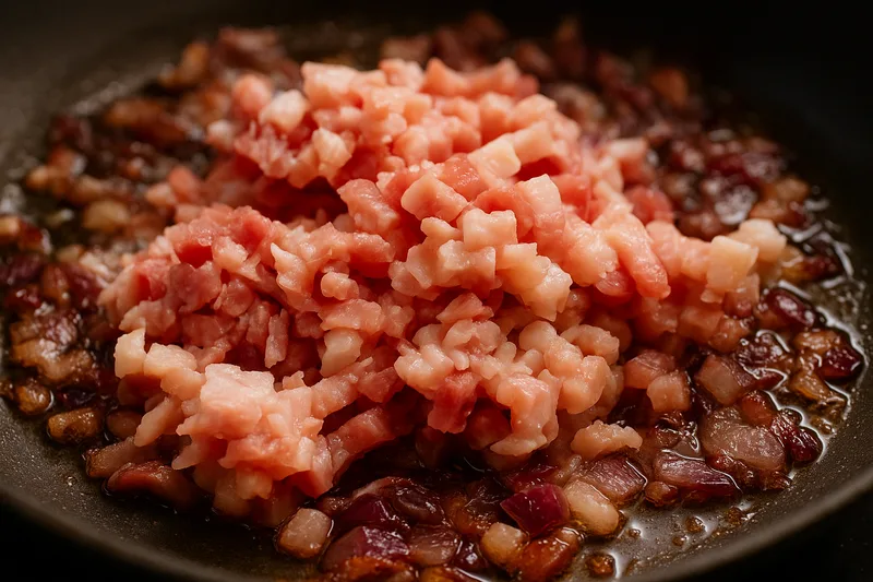 Bacon - paradicsomos penne – 4. lépés