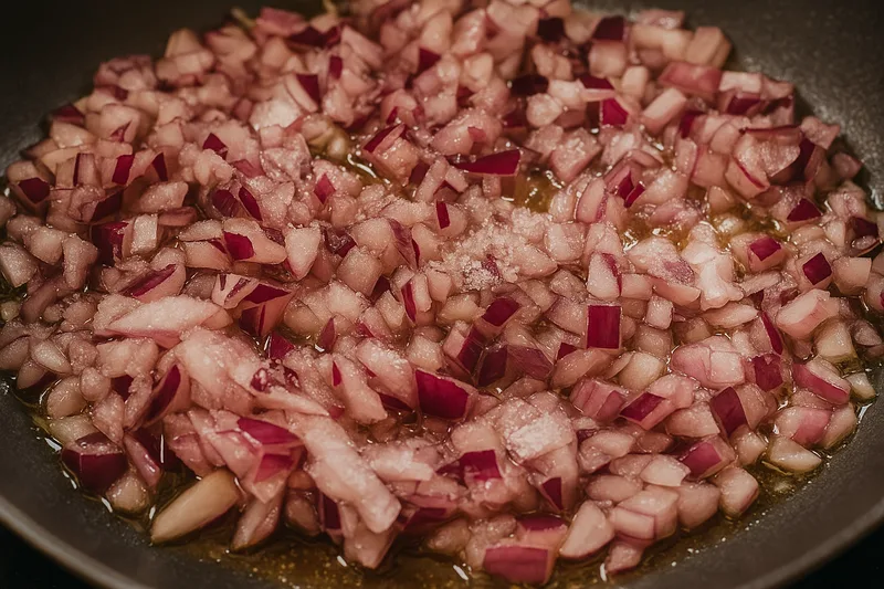 Bacon - paradicsomos penne – 3. lépés