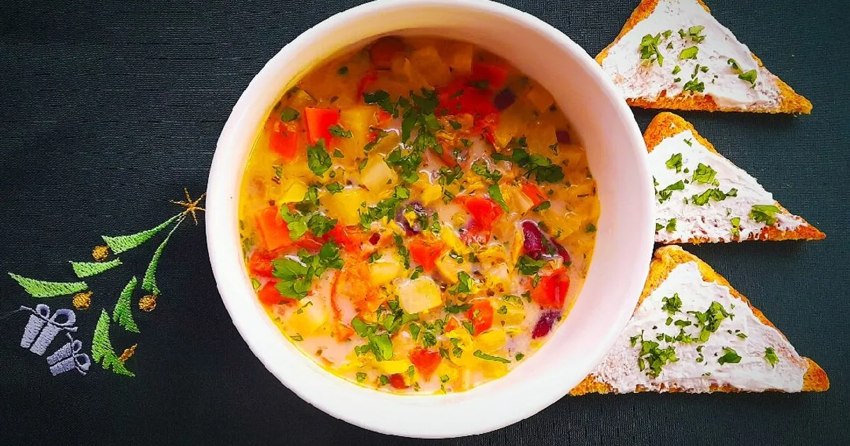 Orosházi zöldségleves 🇭🇺👌 recept fotó