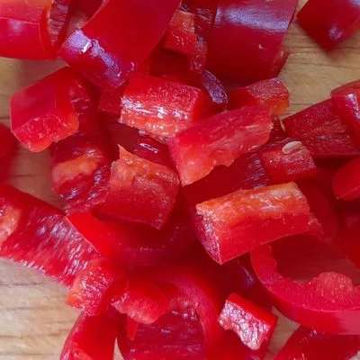 Chilis zöldborsós burgonyaleves keletiesen 🌶 🍲 – 6. lépés