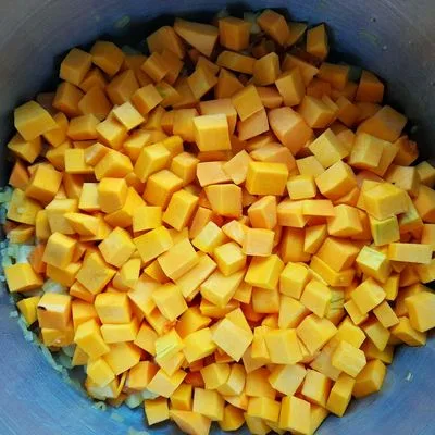 Marokkói sütőtökös zöldségleves 🎃👌 – 3. lépés