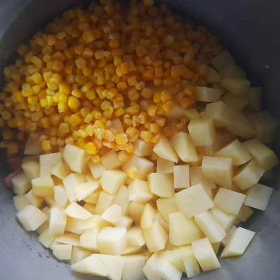 Téli burgonyaleves 👌 – 3. lépés