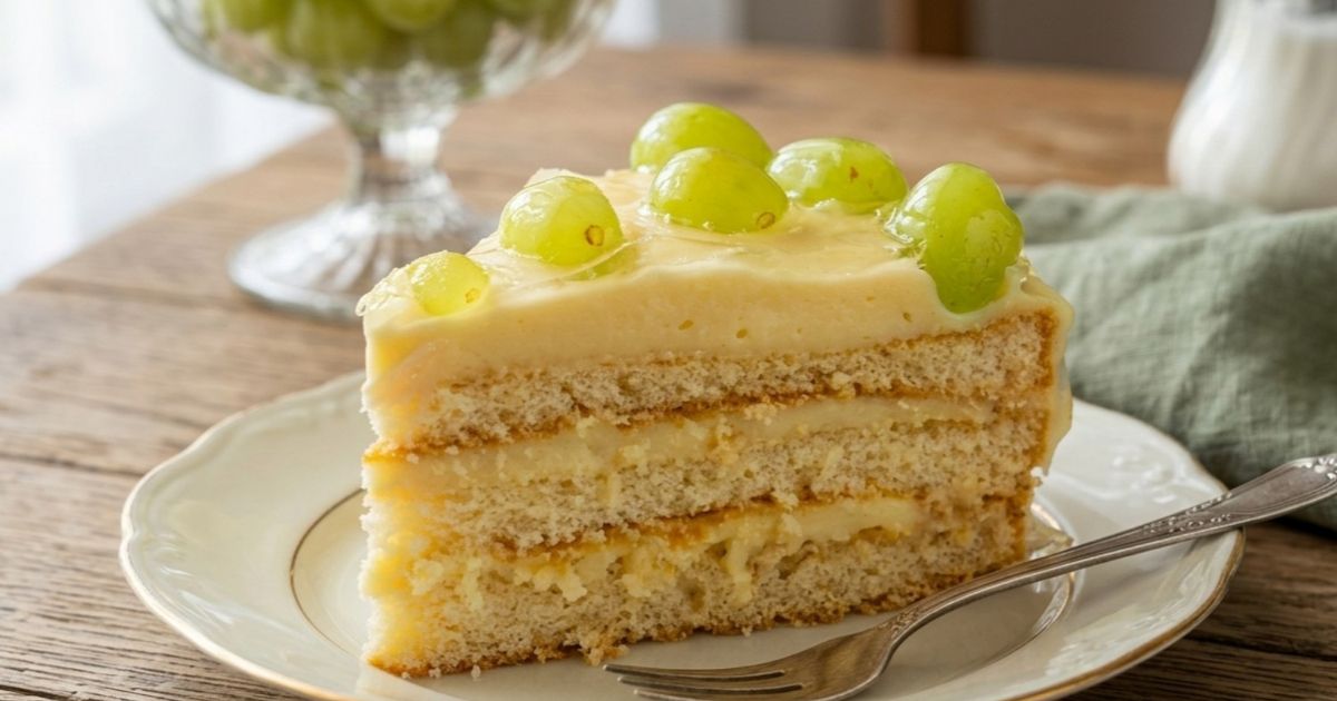 Retró őszi torta recept fotó