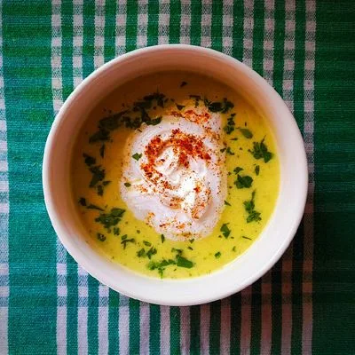 Mascarponés cukkinikrémleves borsos tejszínhabbal 👌 – 6. lépés