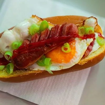 Töltött Hot - Dog kiflik – 4. lépés