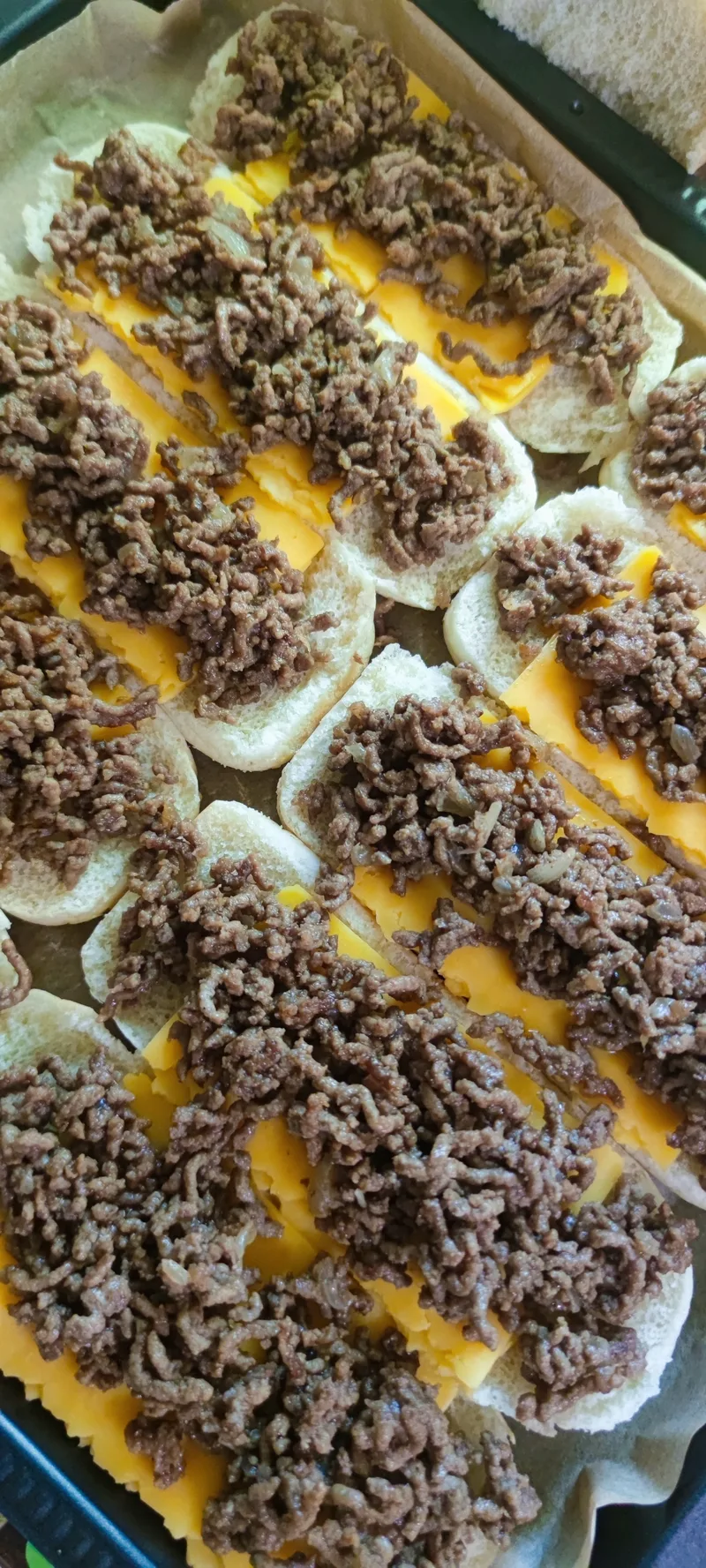 Cheeseburger kifli – Mónika módra – 3. lépés