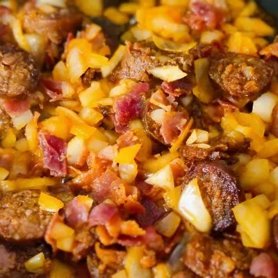 🥘A kincs, ami bab - gyors Bud Spencer hangulatú hagymás bab ⚡ – 5. lépés