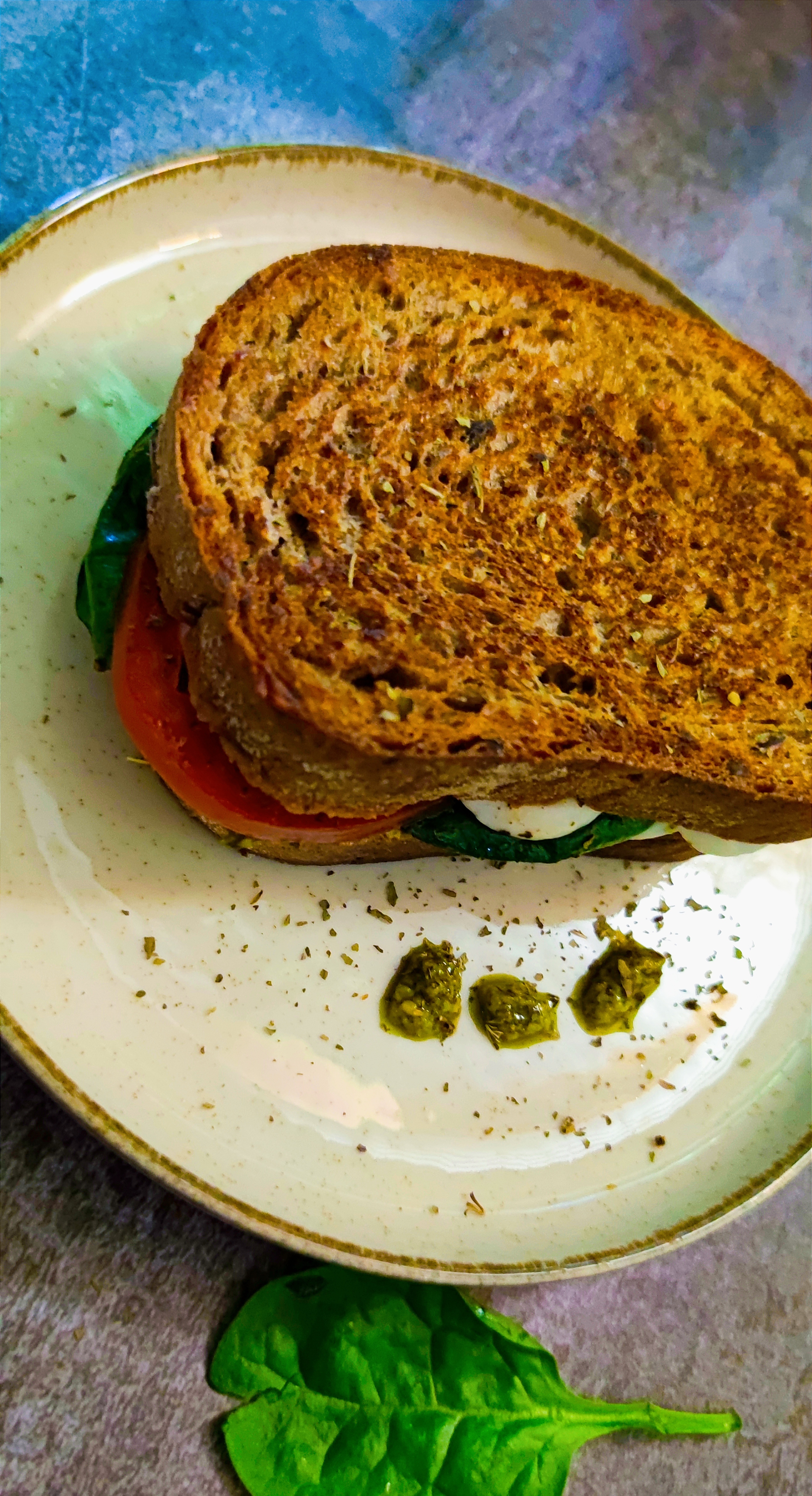 Prémium Diétás Caprese Szendvics – Mónika-módra recept fotó