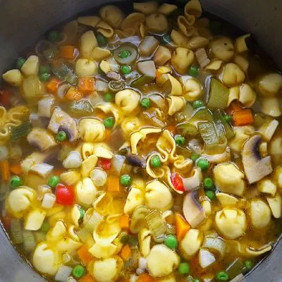 Zöldséges fagottini leves 🇮🇹 👌 – 6. lépés