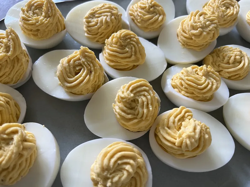Húsvéti töltött tojás recept (Kaszinótojás) – 5. lépés