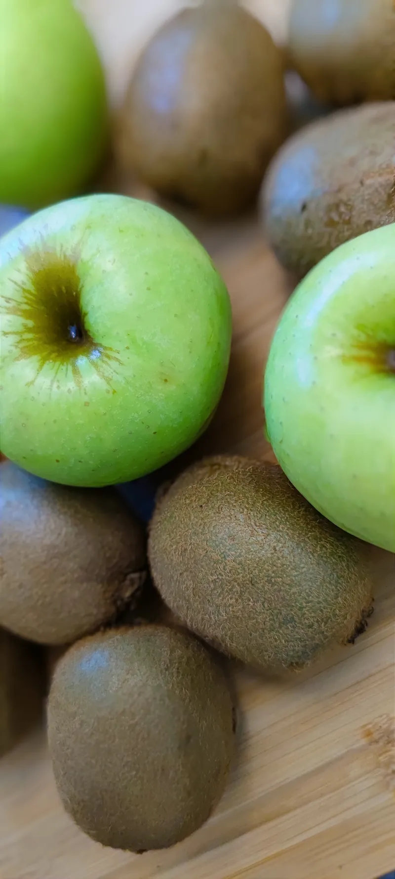 Kiwi–zöldalma frissítő – Mónika módra – 1. lépés