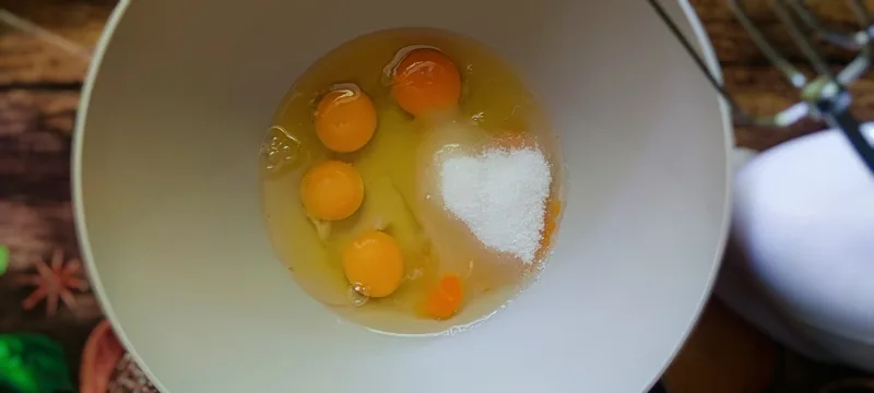 Mákos erdei gyümölcsös szelet – 1. lépés