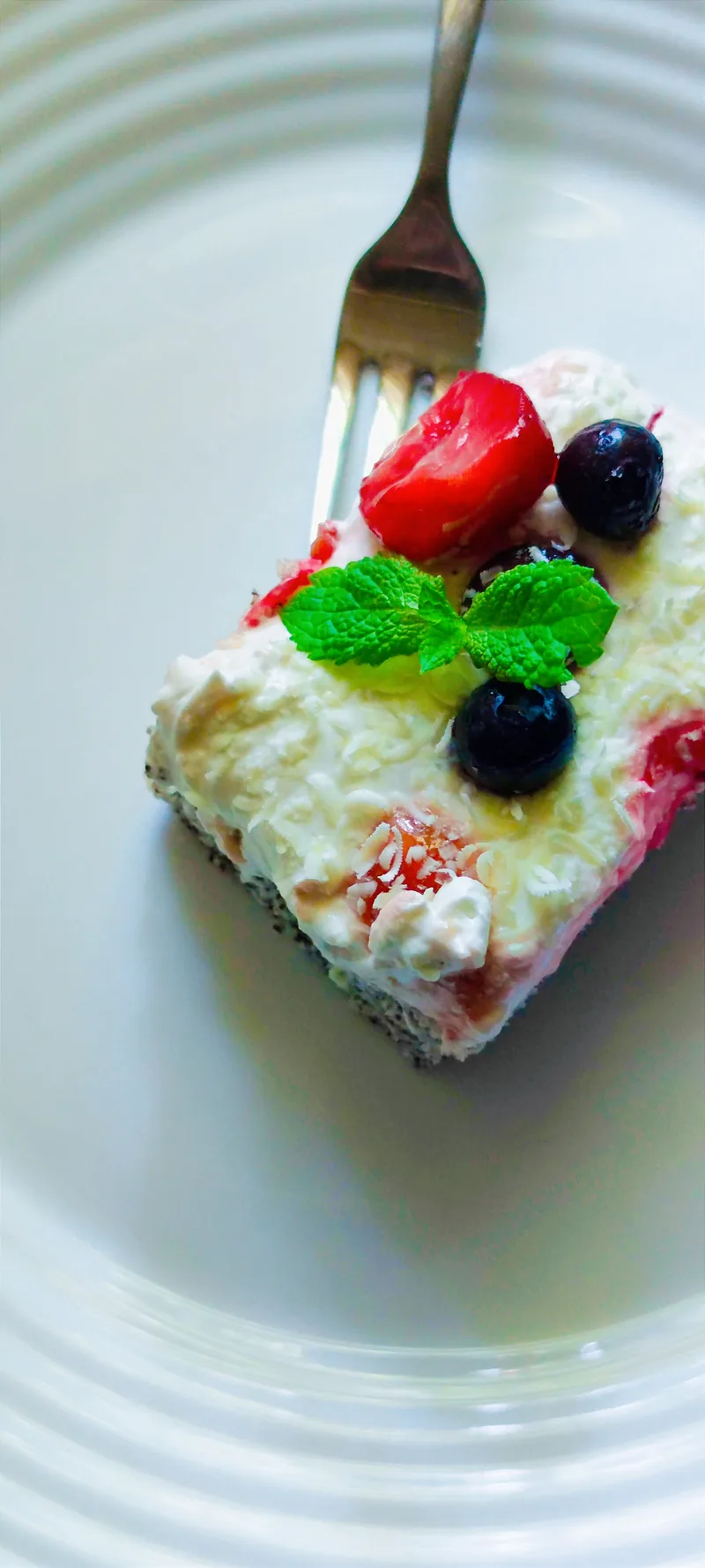 Mákos erdei gyümölcsös szelet – 7. lépés