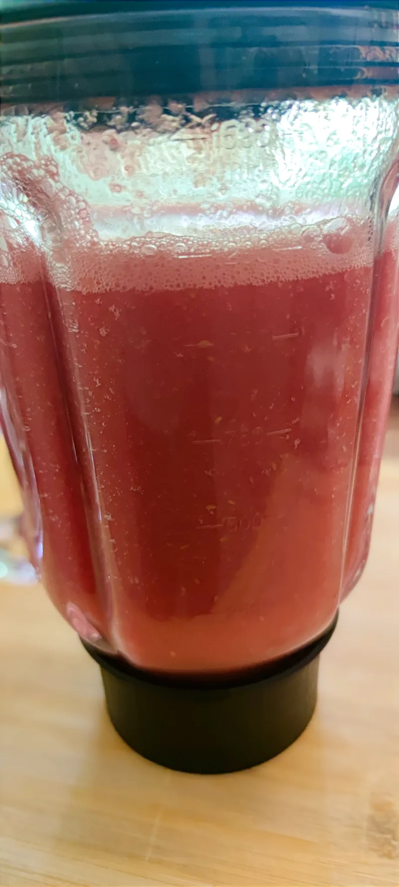 Málnás görögdinnye frissítő – 3. lépés