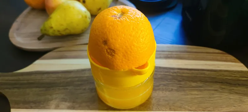 Mézes-gyömbéres körte–narancs smoothie – Mónika módra – 2. lépés