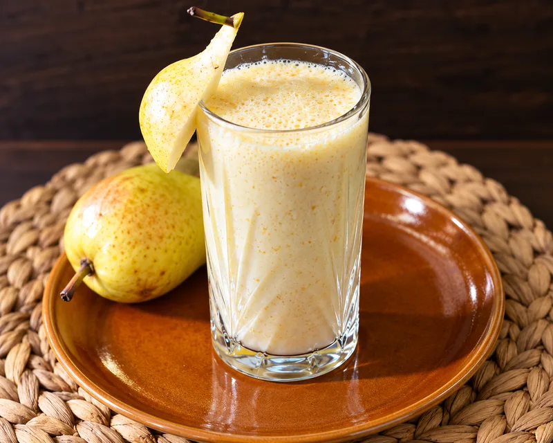 Mézes-gyömbéres körte–narancs smoothie – Mónika módra – 3. lépés