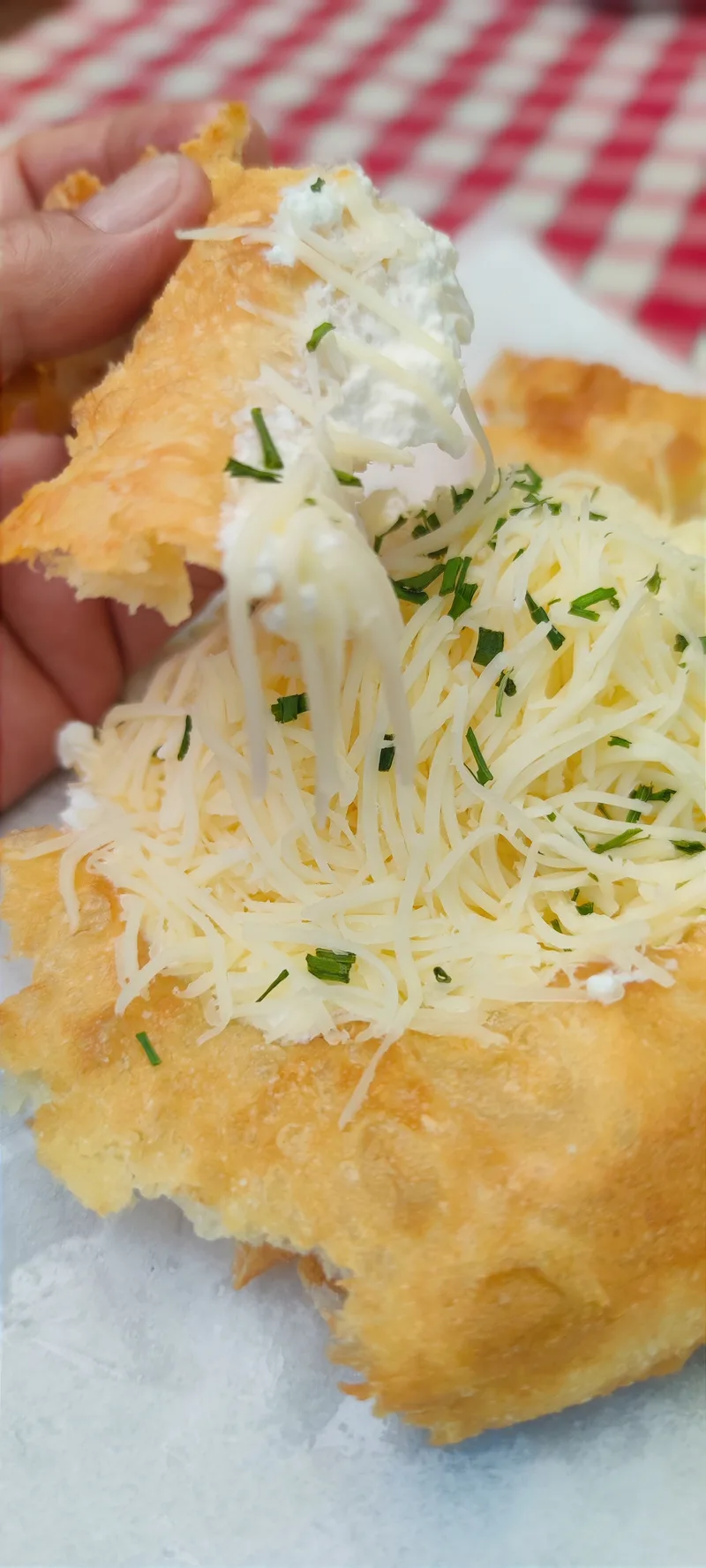 Piac-" idéző” Lángos (10 db-hoz) Mónika - módra – 9. lépés