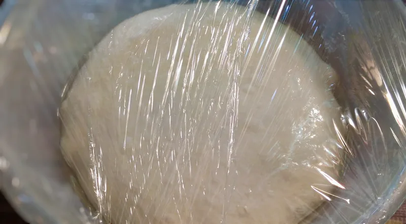 Piac-" idéző” Lángos (10 db-hoz) Mónika - módra – 4. lépés