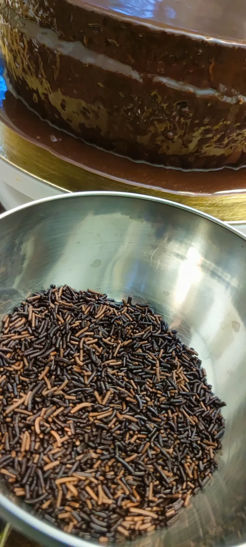Szülinapi Oreo-s Csokitorta (Tükörfényes bevonattal) – 5. lépés
