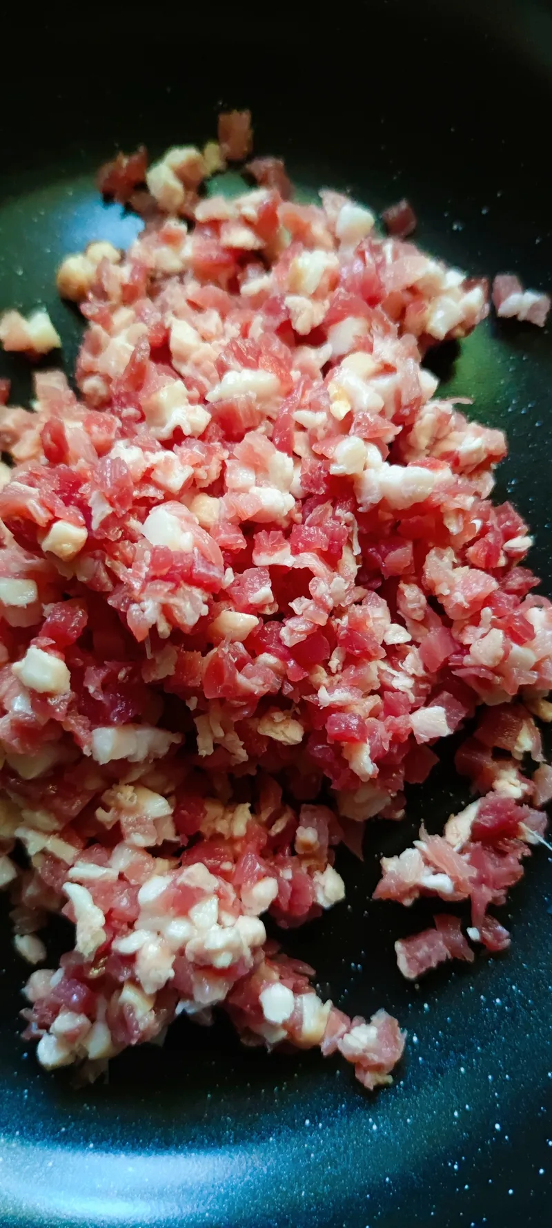Tejfölös-baconös sajtos melegszendvics – 1. lépés